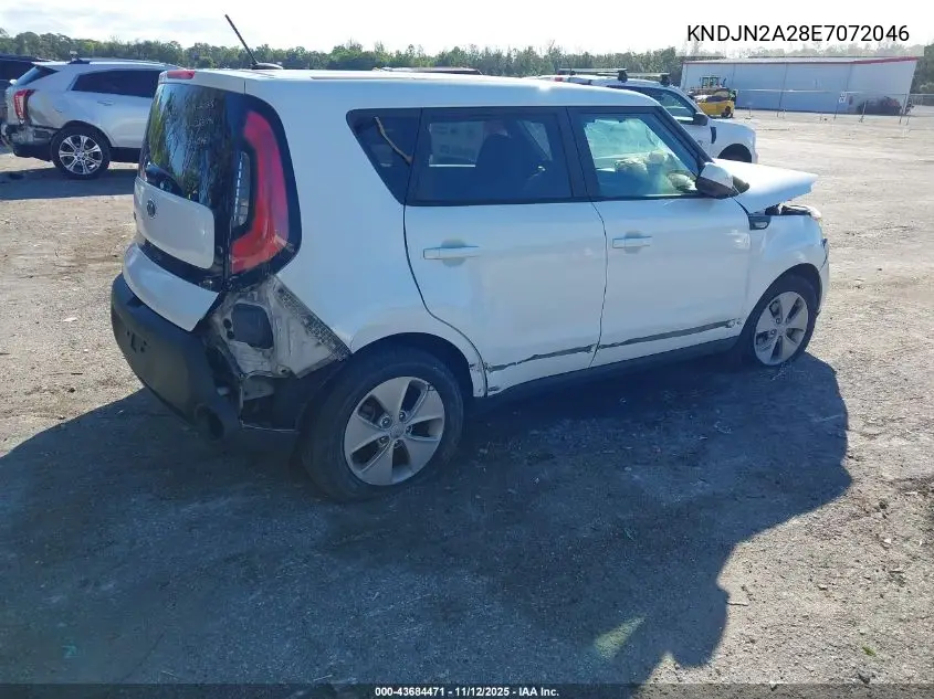 KNDJN2A28E7072046 2014 Kia Soul