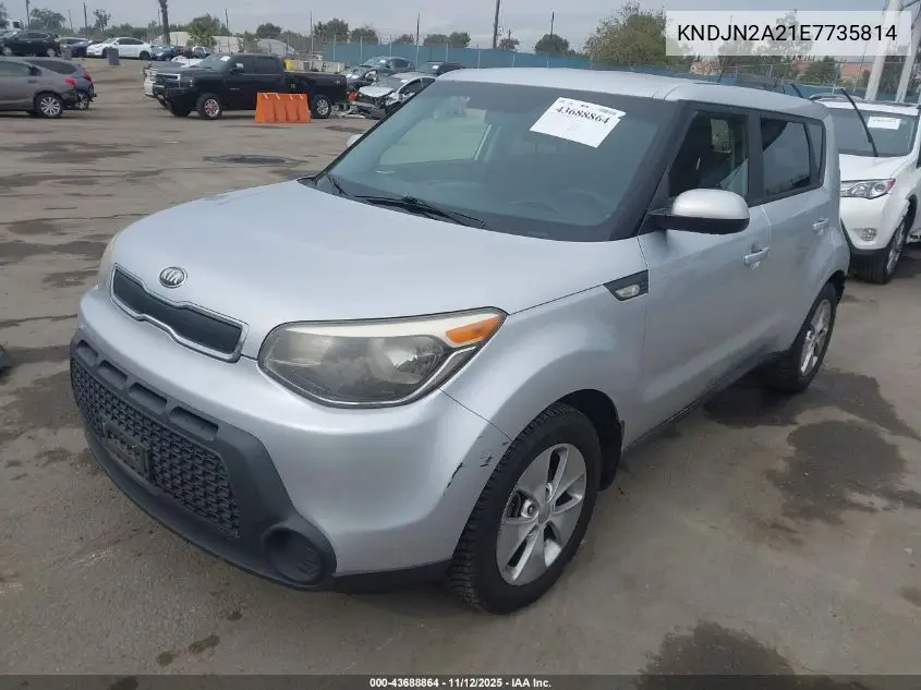 KNDJN2A21E7735814 2014 Kia Soul