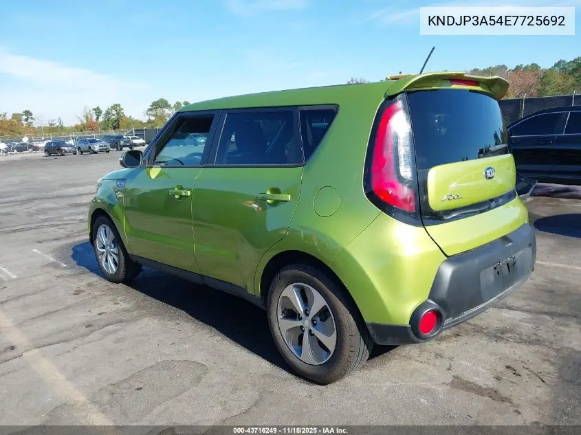 KNDJP3A54E7725692 2014 Kia Soul +