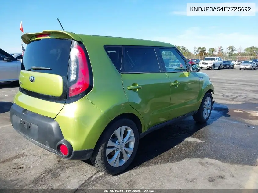 KNDJP3A54E7725692 2014 Kia Soul +