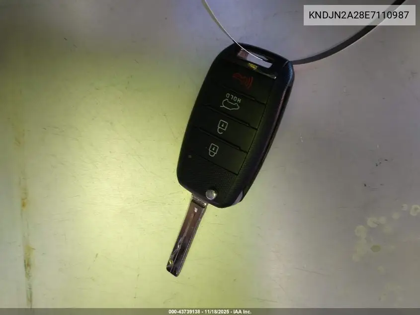 KNDJN2A28E7110987 2014 Kia Soul