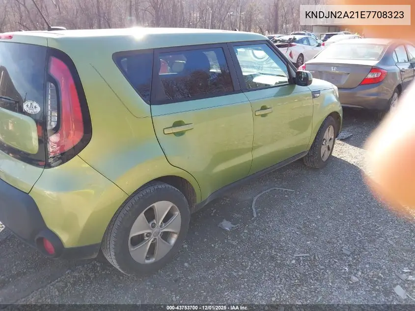 KNDJN2A21E7708323 2014 Kia Soul