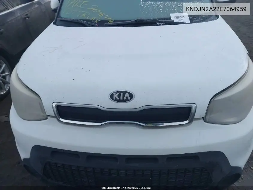 KNDJN2A22E7064959 2014 Kia Soul