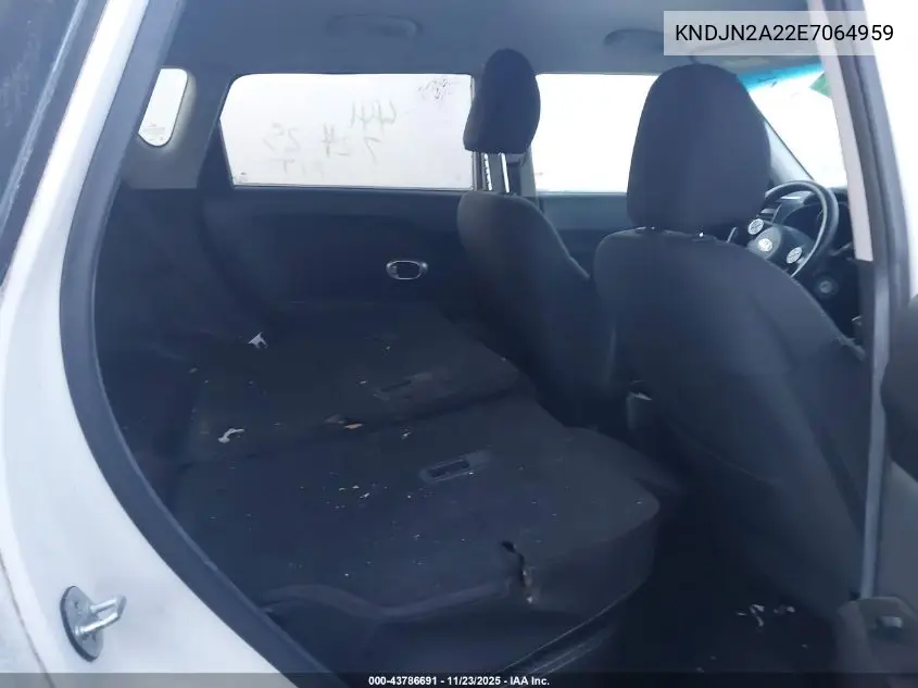 KNDJN2A22E7064959 2014 Kia Soul