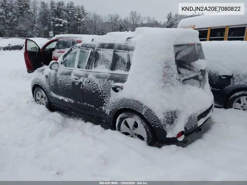 KNDJN2A20E7080822 2014 Kia Soul
