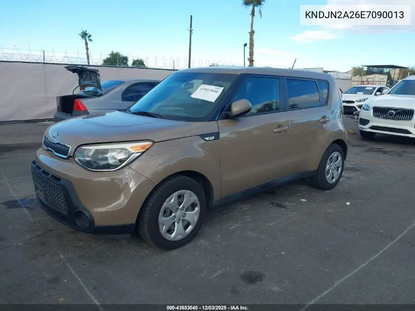 KNDJN2A26E7090013 2014 Kia Soul