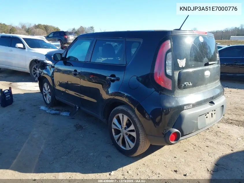 KNDJP3A51E7000776 2014 Kia Soul +