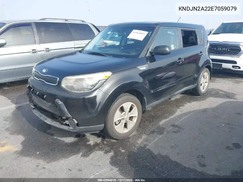 KNDJN2A22E7059079 2014 Kia Soul