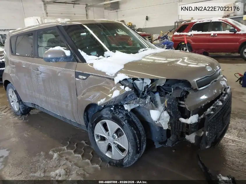 KNDJN2A22E7022176 2014 Kia Soul