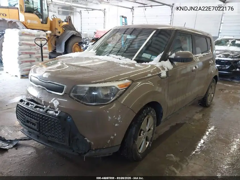 KNDJN2A22E7022176 2014 Kia Soul