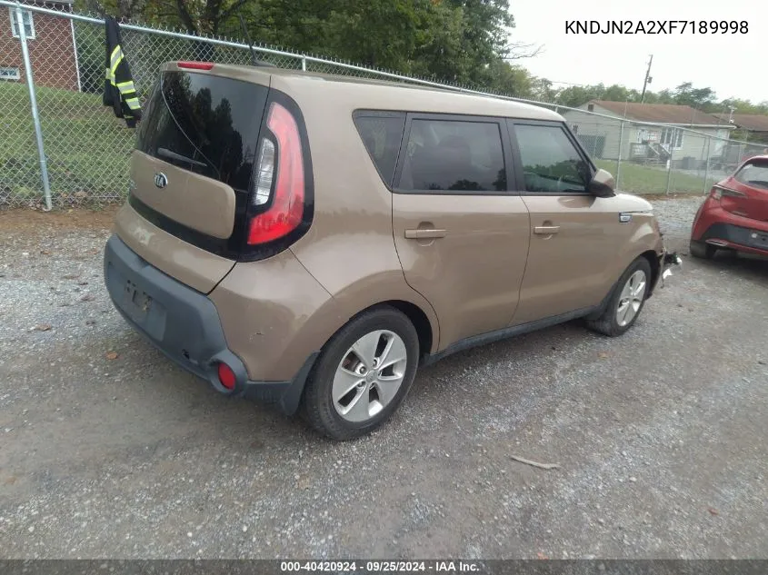 KNDJN2A2XF7189998 2015 Kia Soul