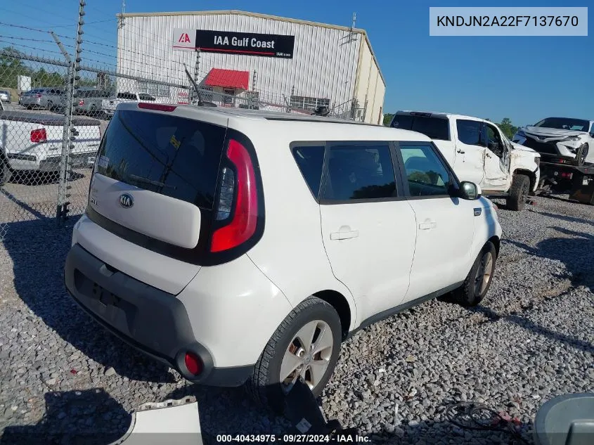 KNDJN2A22F7137670 2015 Kia Soul