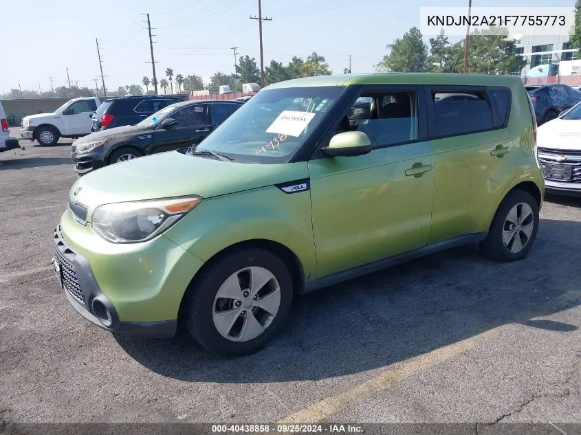 KNDJN2A21F7755773 2015 Kia Soul