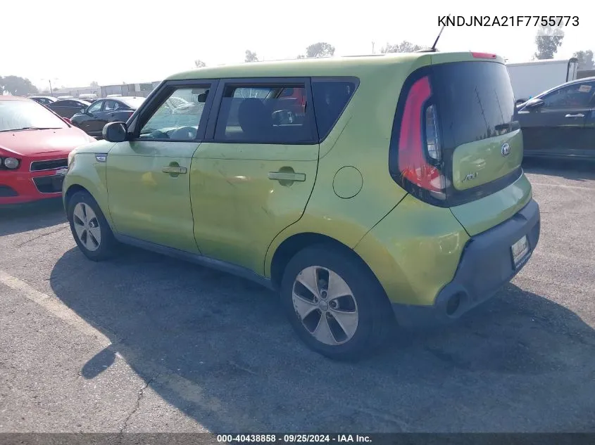 KNDJN2A21F7755773 2015 Kia Soul