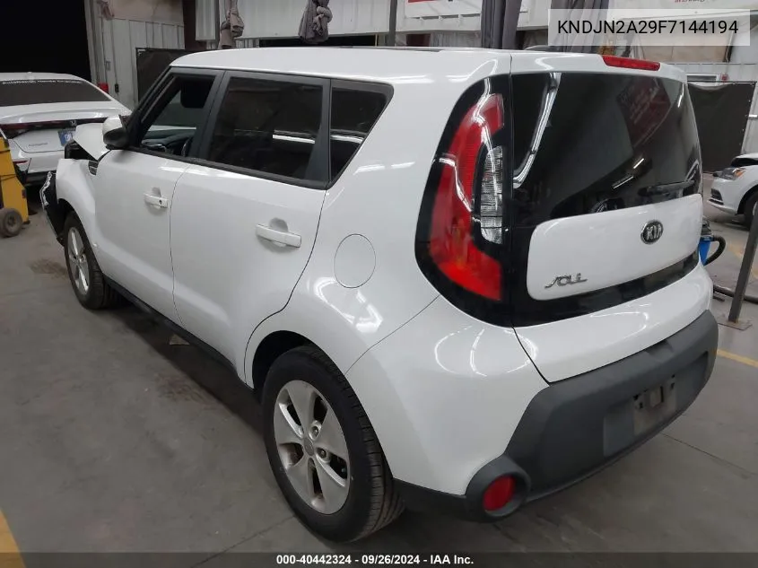 KNDJN2A29F7144194 2015 Kia Soul