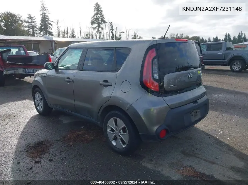 KNDJN2A2XF7231148 2015 Kia Soul