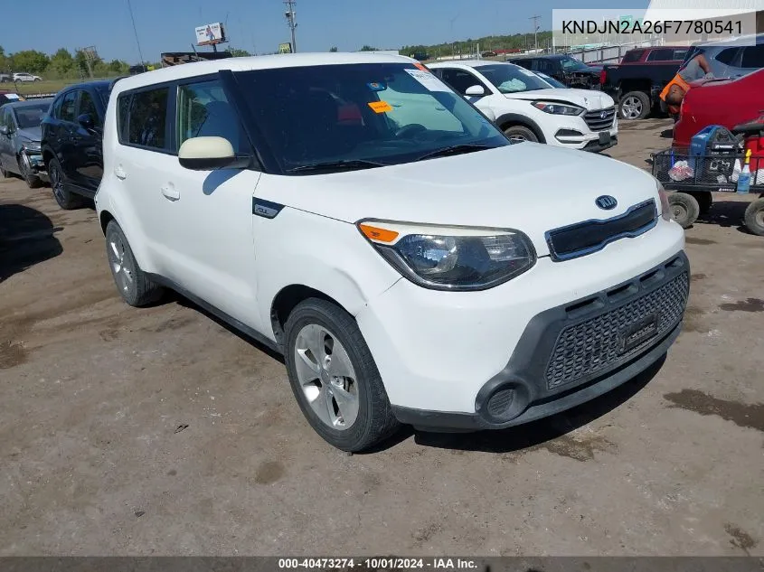 KNDJN2A26F7780541 2015 Kia Soul