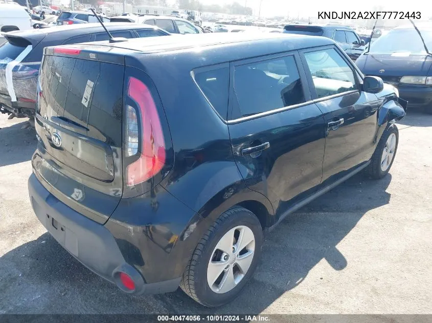 KNDJN2A2XF7772443 2015 Kia Soul