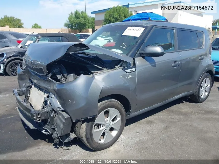 KNDJN2A23F7154672 2015 Kia Soul