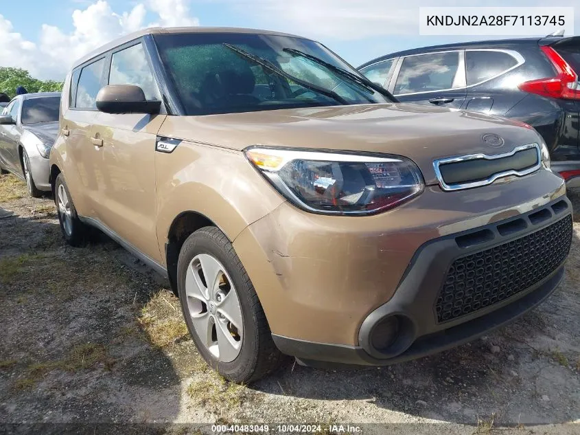 KNDJN2A28F7113745 2015 Kia Soul