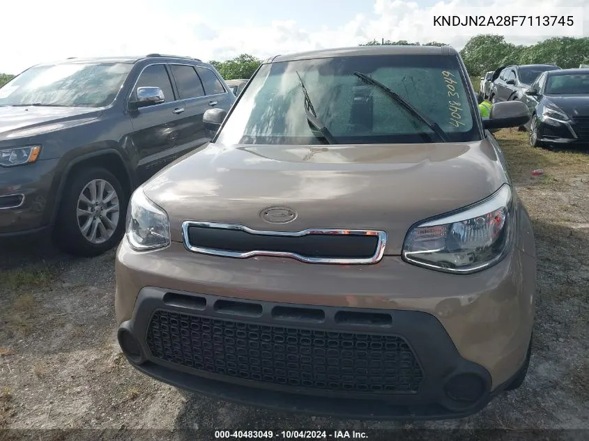 KNDJN2A28F7113745 2015 Kia Soul