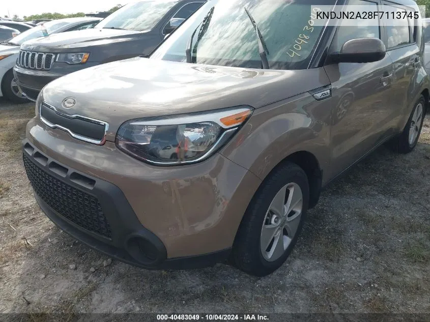 KNDJN2A28F7113745 2015 Kia Soul