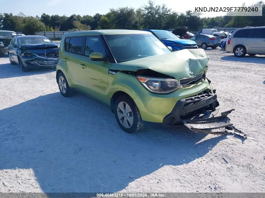 KNDJN2A29F7779240 2015 Kia Soul