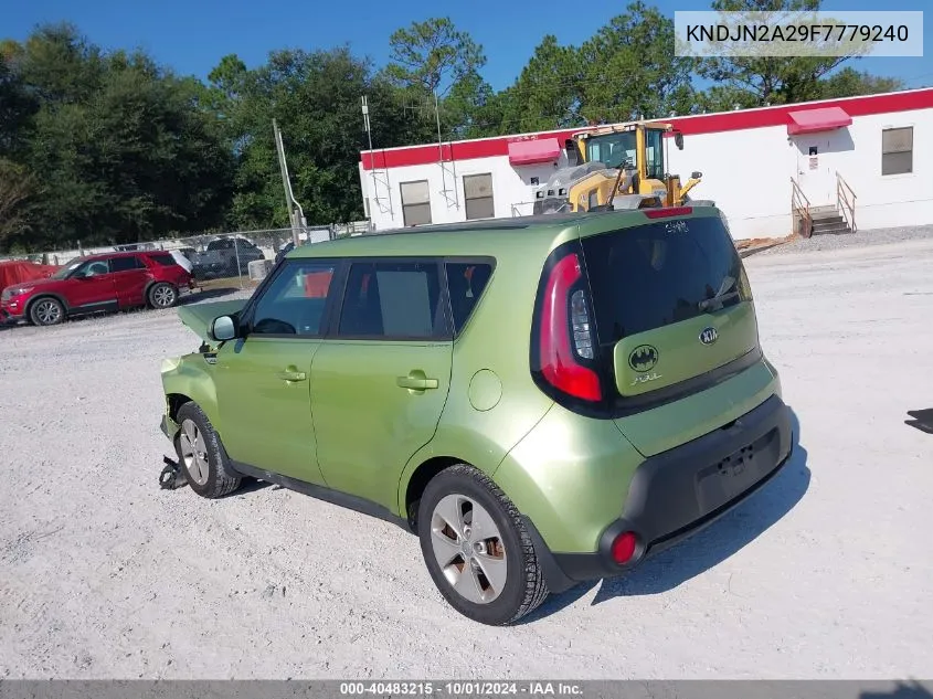 KNDJN2A29F7779240 2015 Kia Soul