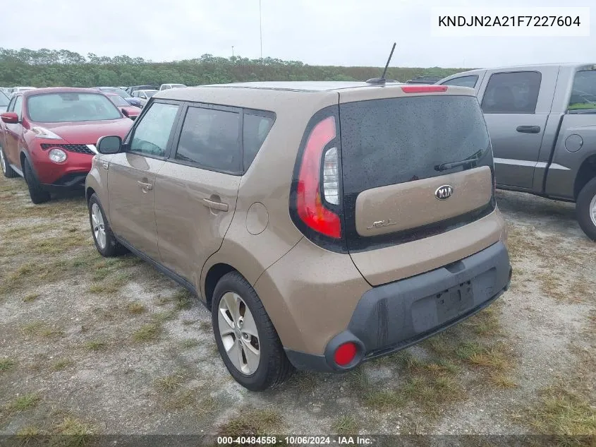 KNDJN2A21F7227604 2015 Kia Soul