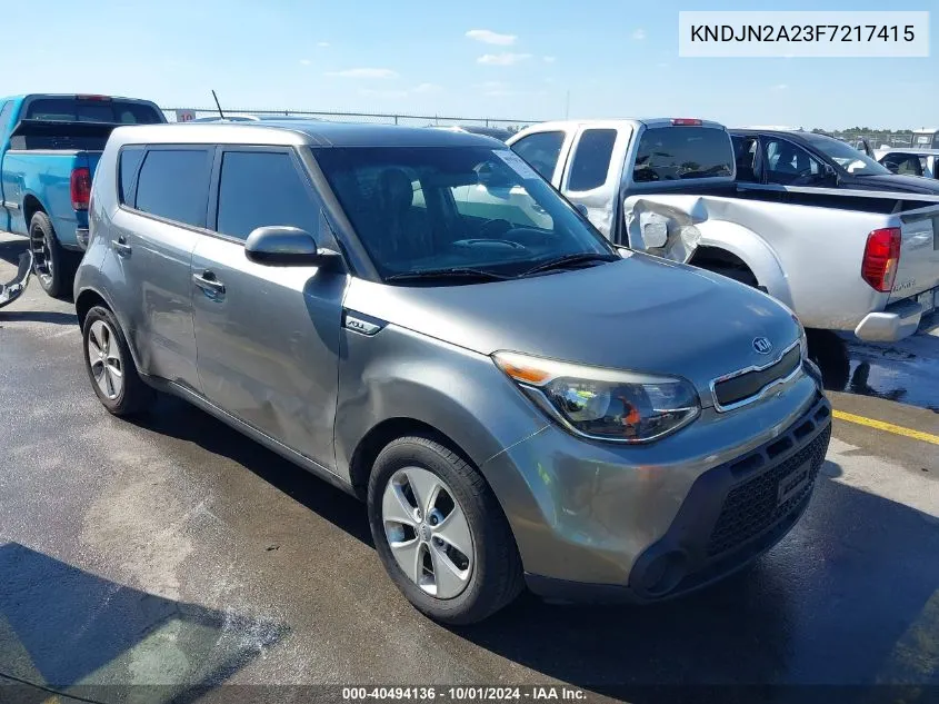 KNDJN2A23F7217415 2015 Kia Soul