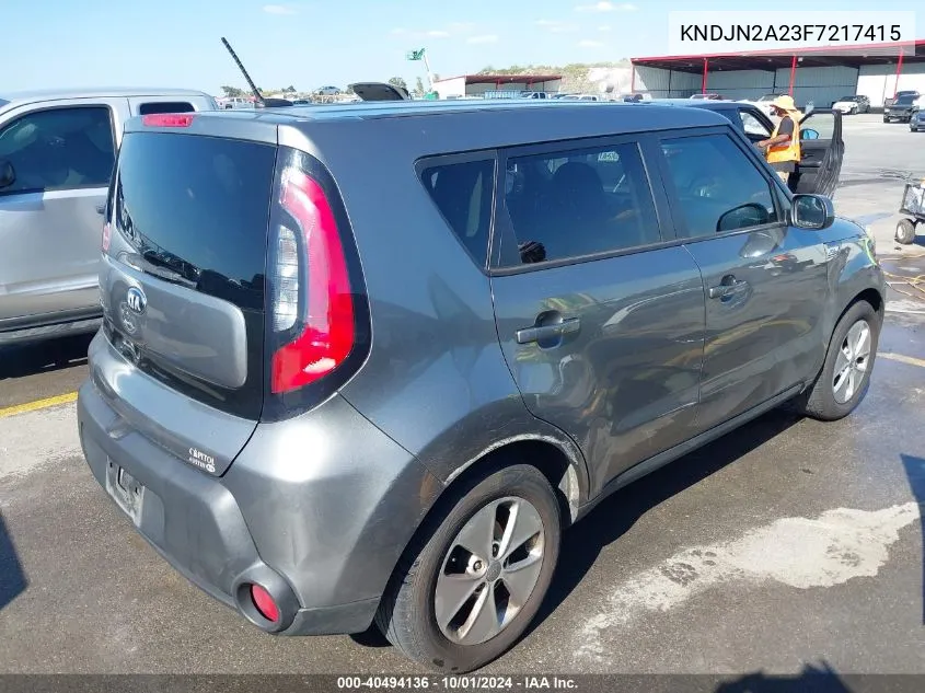 KNDJN2A23F7217415 2015 Kia Soul