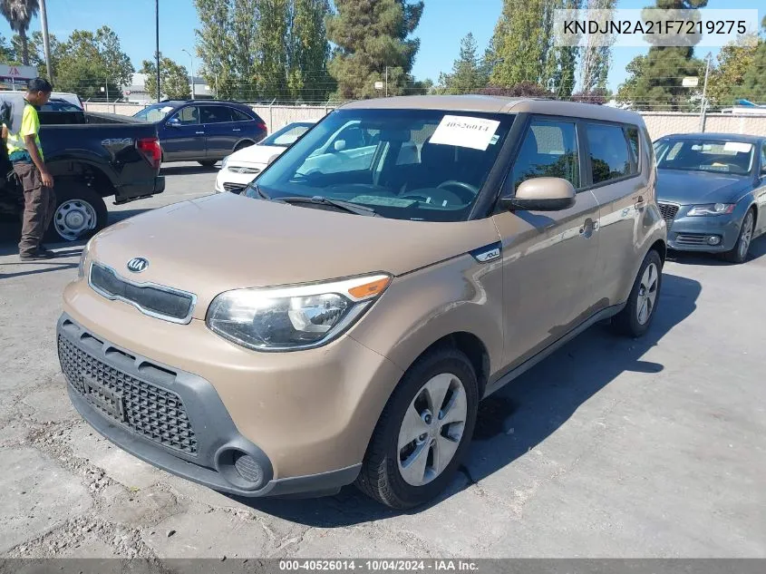 KNDJN2A21F7219275 2015 Kia Soul