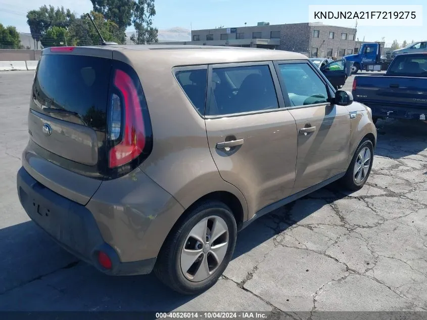 KNDJN2A21F7219275 2015 Kia Soul