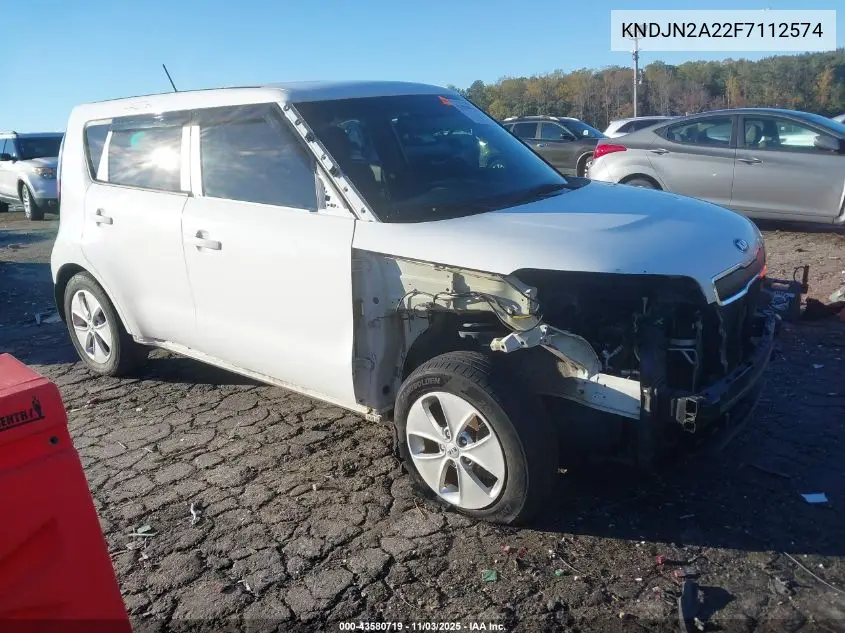 KNDJN2A22F7112574 2015 Kia Soul