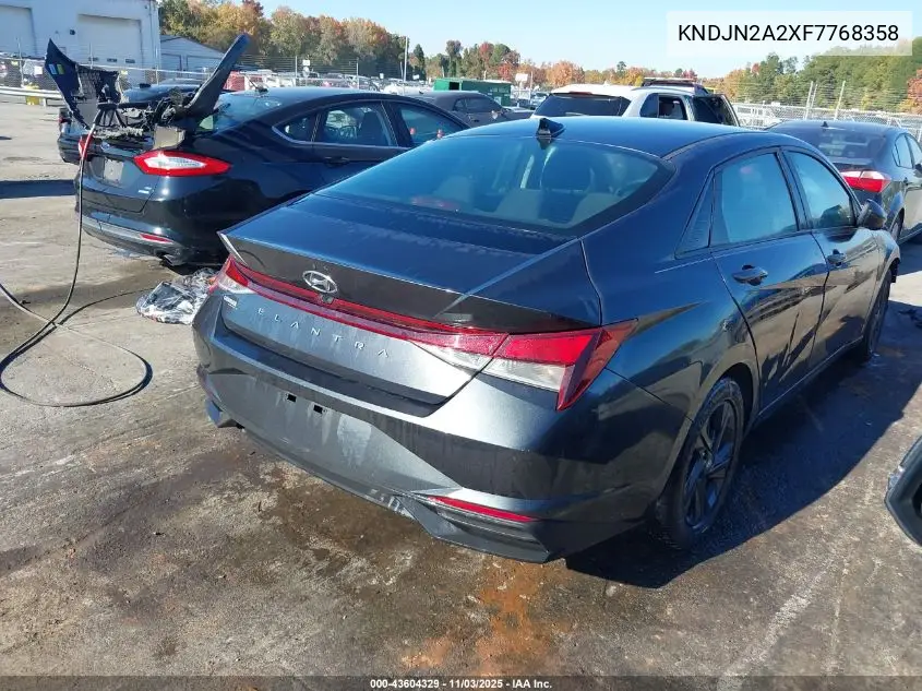 KNDJN2A2XF7768358 2015 Kia Soul