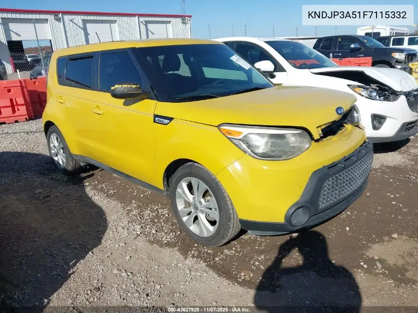 KNDJP3A51F7115332 2015 Kia Soul +