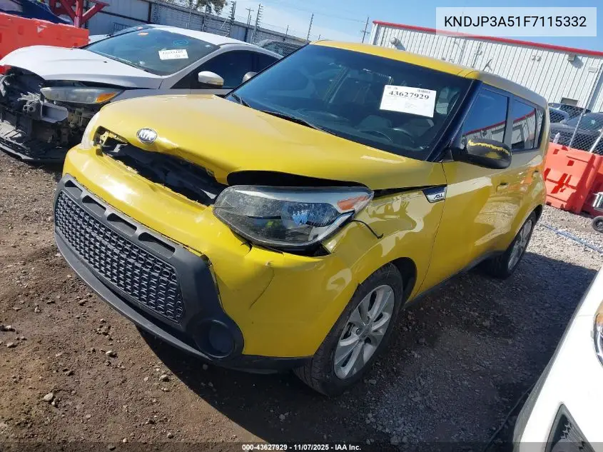 KNDJP3A51F7115332 2015 Kia Soul +