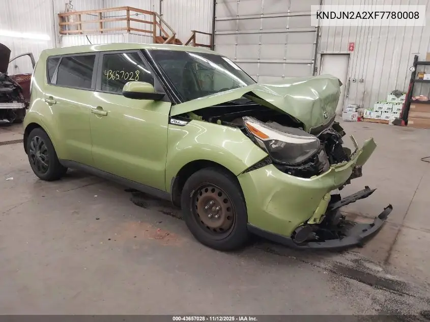 KNDJN2A2XF7780008 2015 Kia Soul
