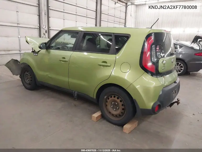 KNDJN2A2XF7780008 2015 Kia Soul