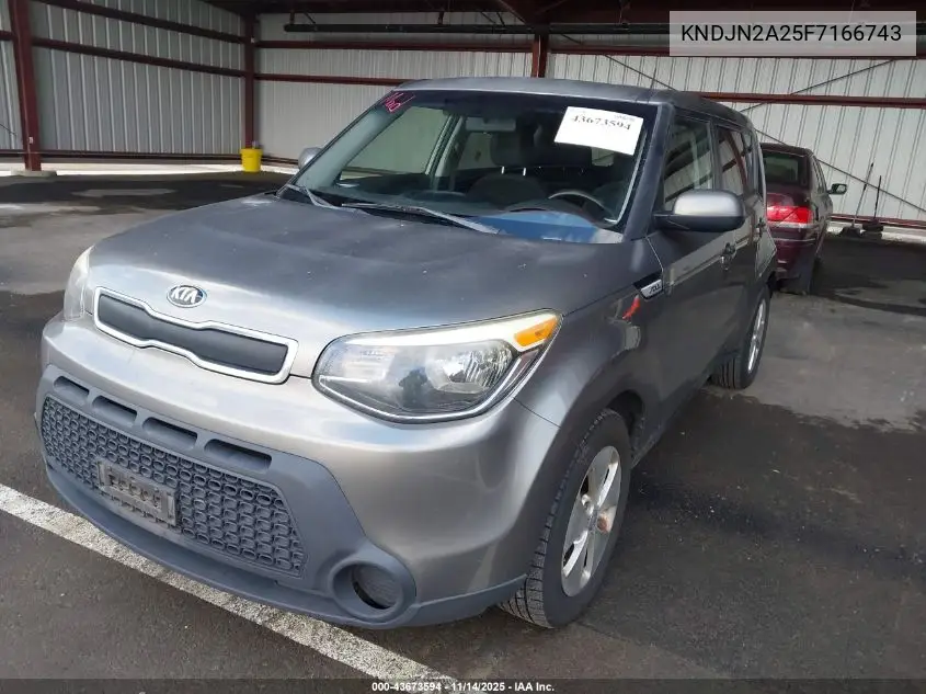 KNDJN2A25F7166743 2015 Kia Soul