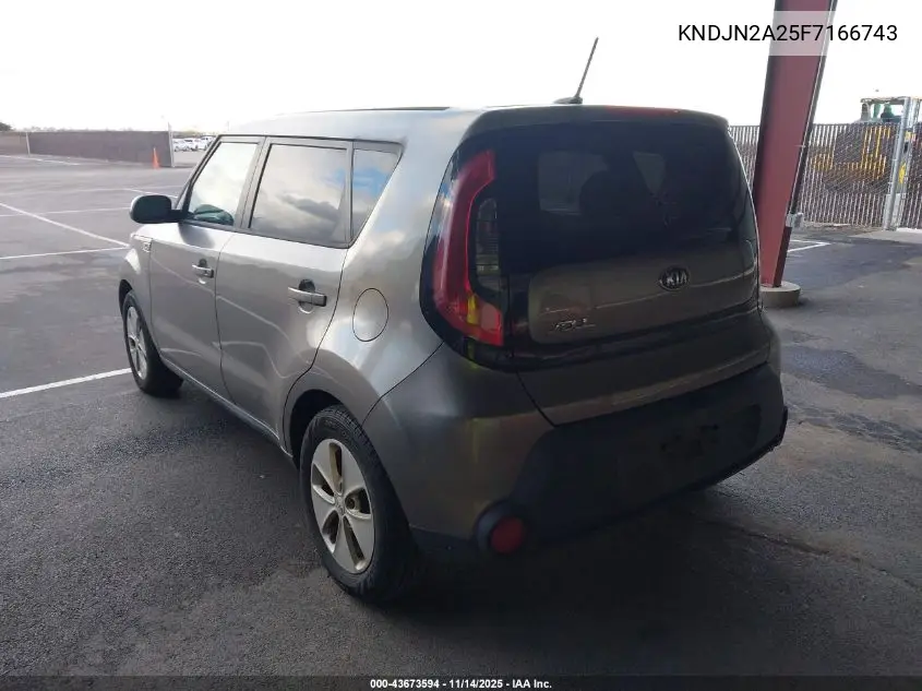 KNDJN2A25F7166743 2015 Kia Soul