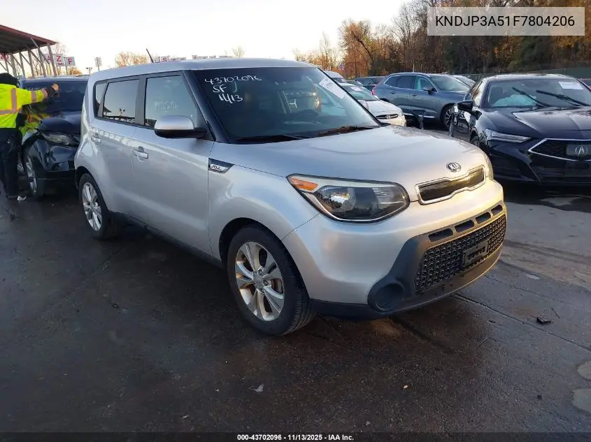 KNDJP3A51F7804206 2015 Kia Soul +