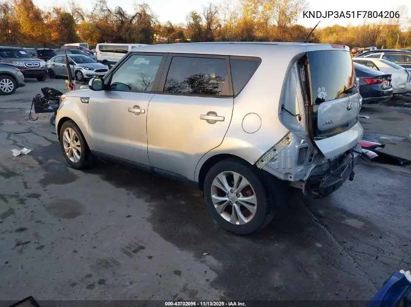 KNDJP3A51F7804206 2015 Kia Soul +
