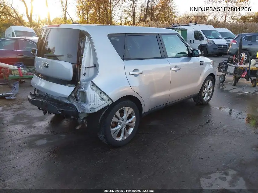 KNDJP3A51F7804206 2015 Kia Soul +