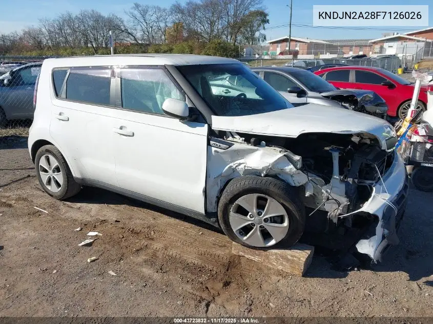 KNDJN2A28F7126026 2015 Kia Soul