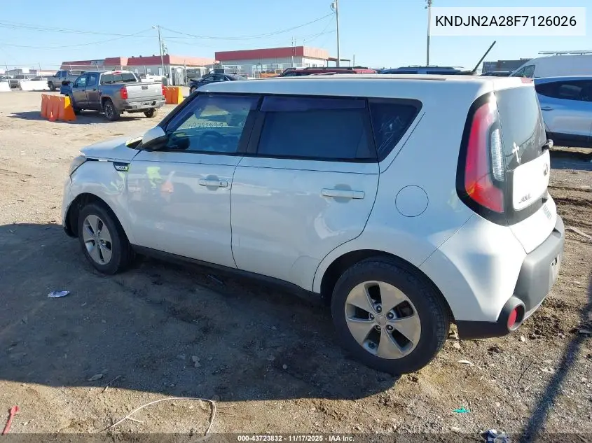 KNDJN2A28F7126026 2015 Kia Soul