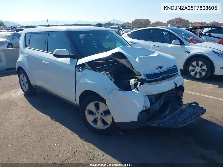 KNDJN2A25F7808605 2015 Kia Soul !