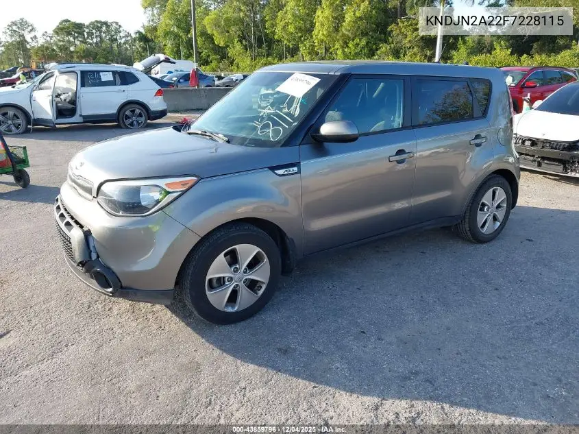 KNDJN2A22F7228115 2015 Kia Soul
