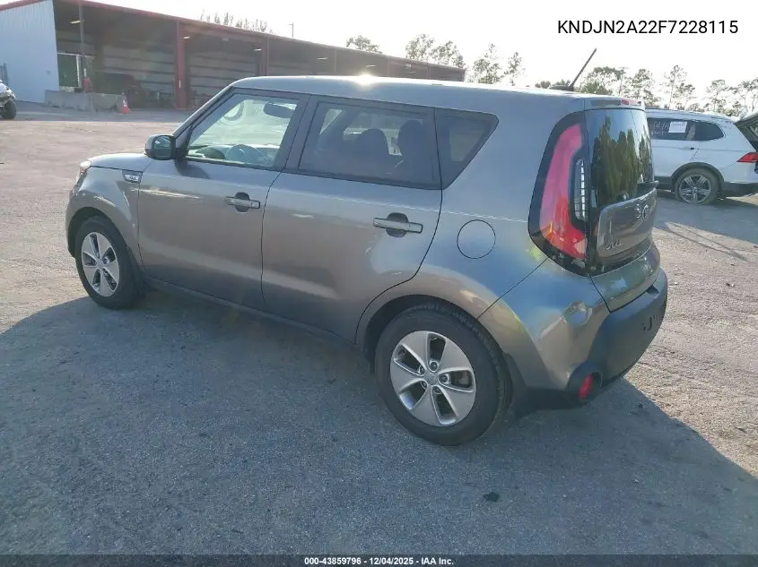 KNDJN2A22F7228115 2015 Kia Soul