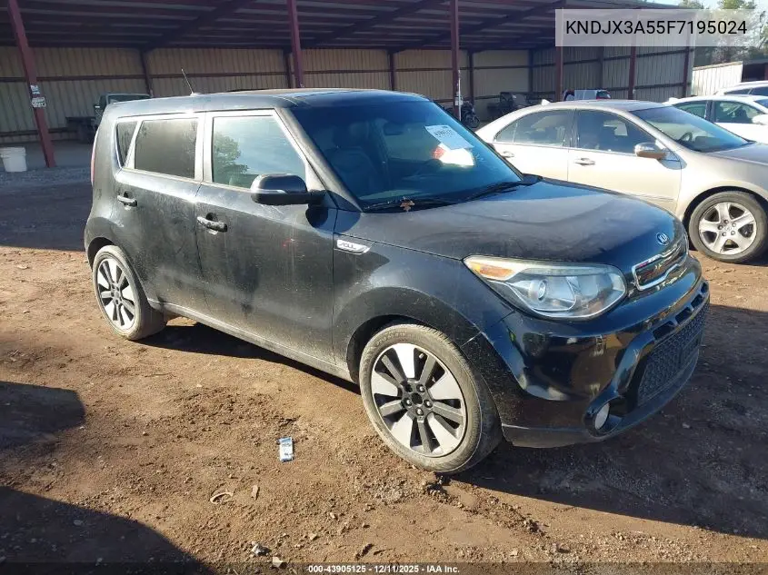 KNDJX3A55F7195024 2015 Kia Soul !